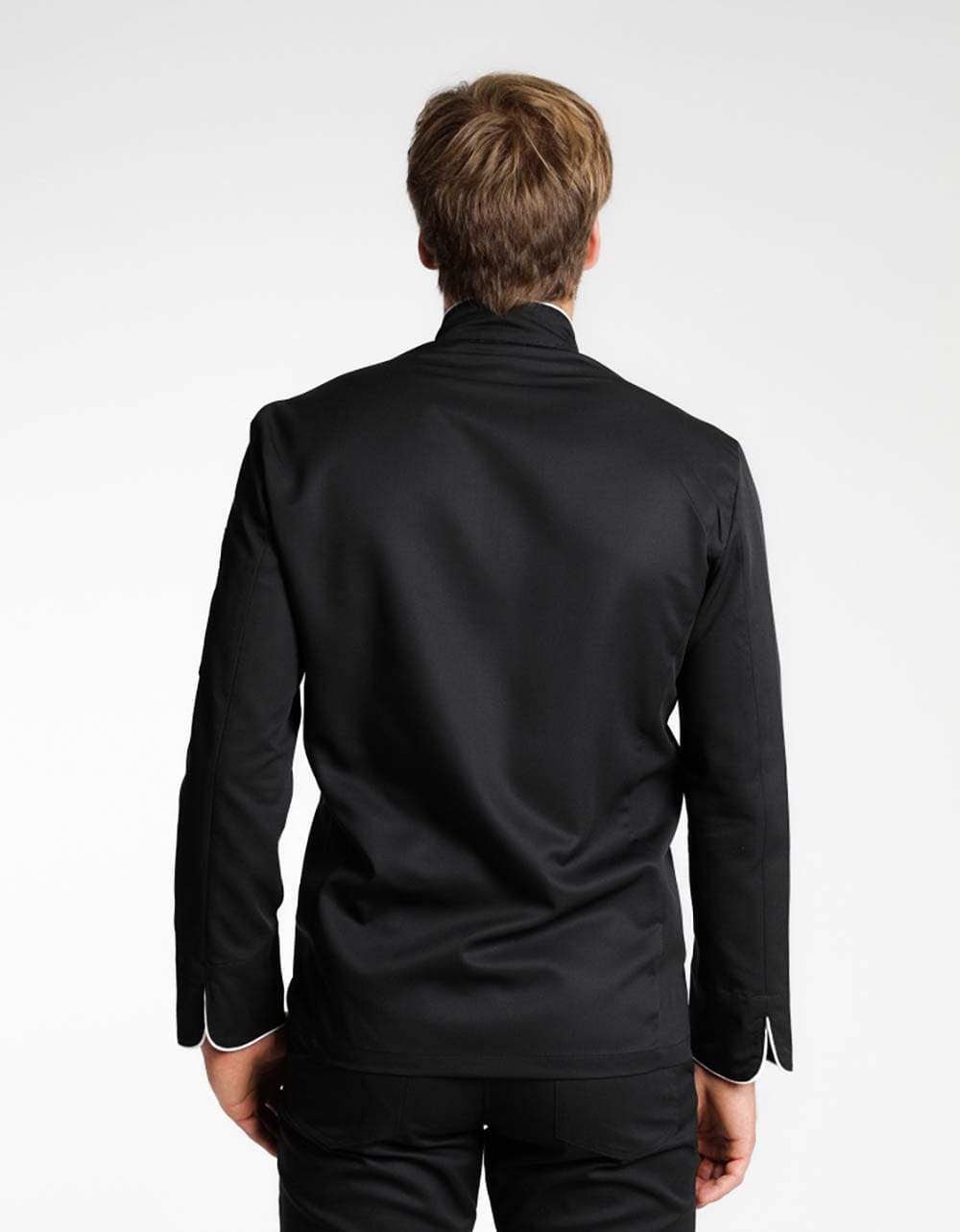 Men Jacket Trapani Care - black-white